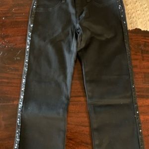 Black pants with Sequin Detail Size 12